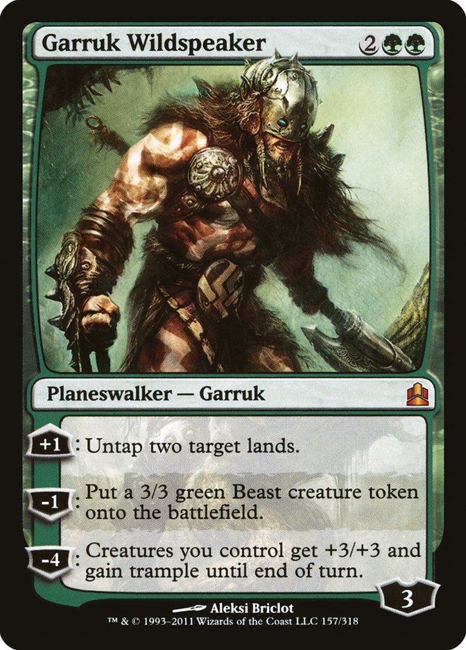 Garruk Wildspeaker cmd 157