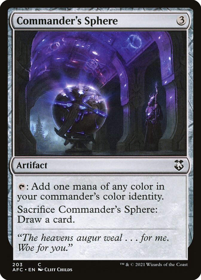 Commander's Sphere afc 203
