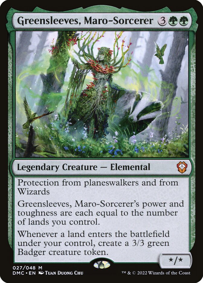 Greensleeves, Maro-Sorcerer dmc 27
