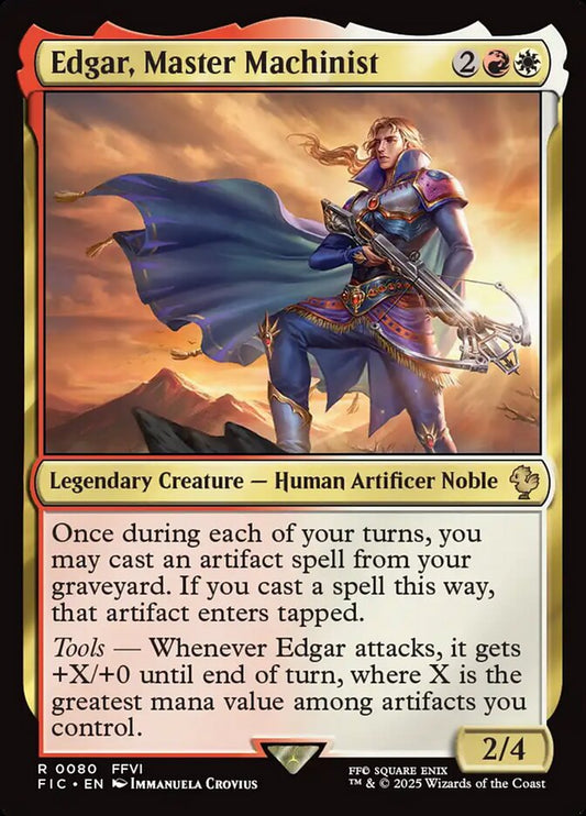 Edgar, Master Machinist fic 80