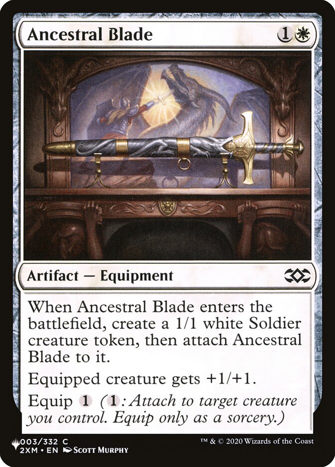 Ancestral Blade plst 2XM-3