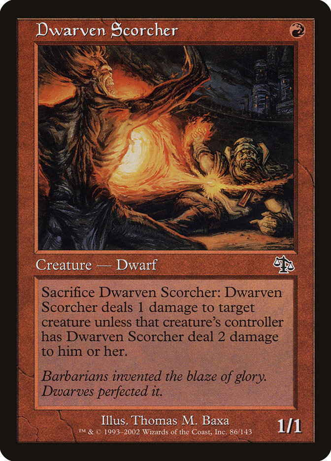 Dwarven Scorcher jud 86