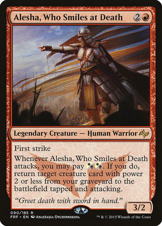 Alesha, Who Smiles at Death frf 90