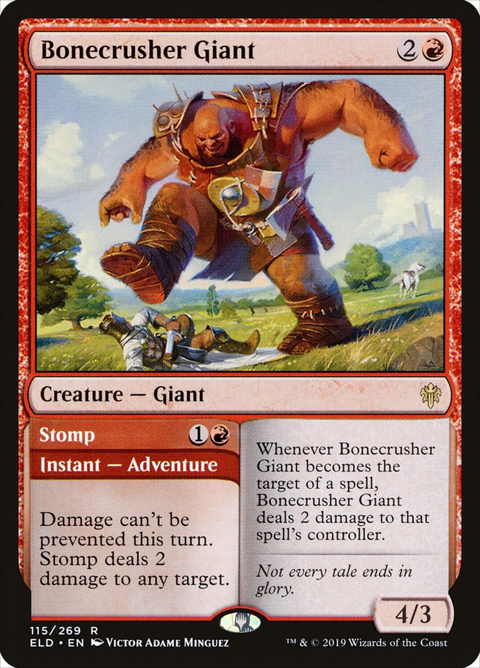 Bonecrusher Giant // Stomp eld 115