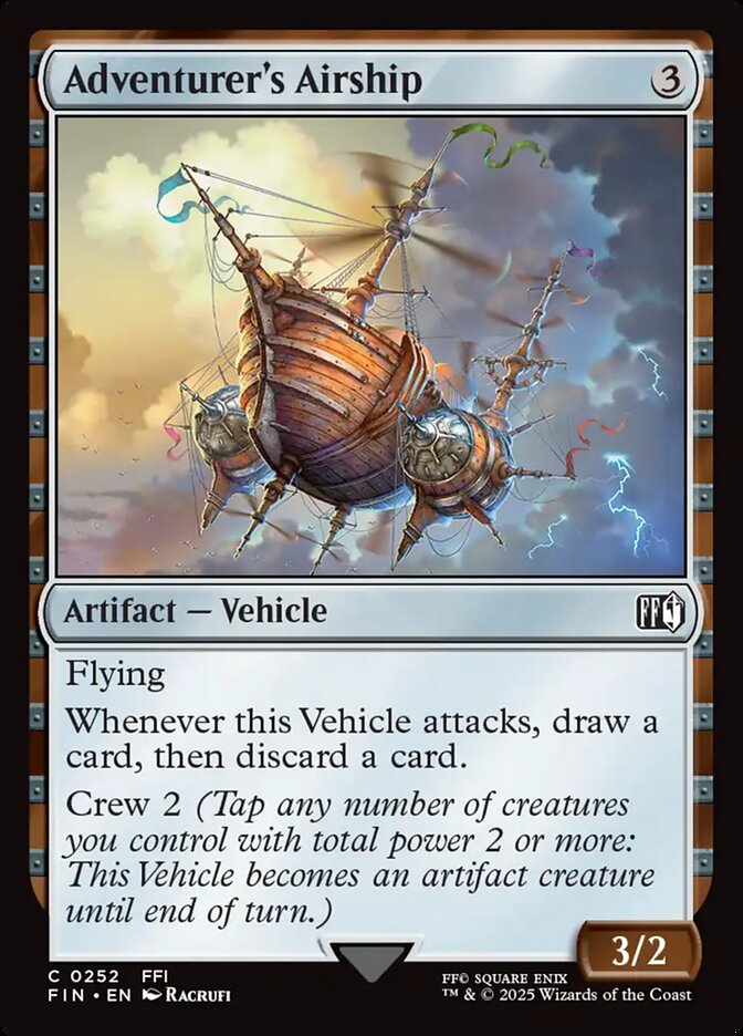 Adventurer's Airship fin 252