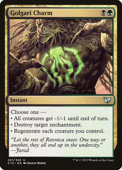 Golgari Charm c15 221