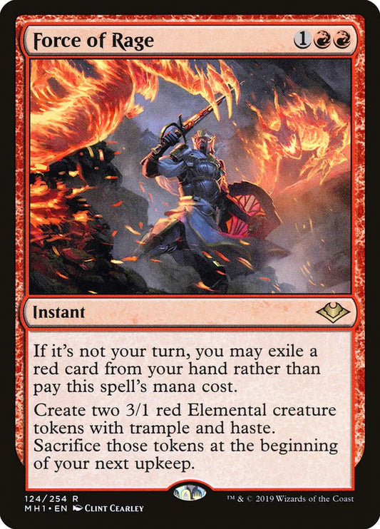 Force of Rage mh1 124