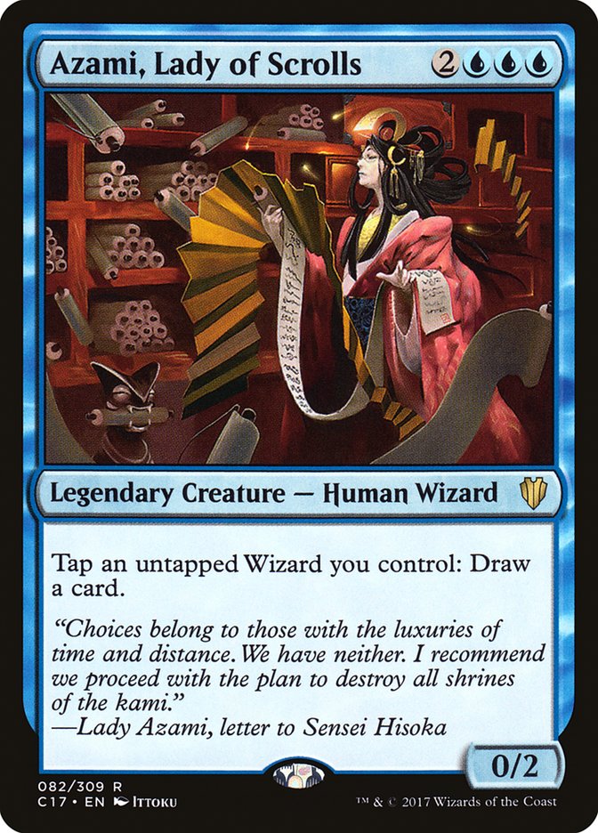 Azami, Lady of Scrolls c17 82