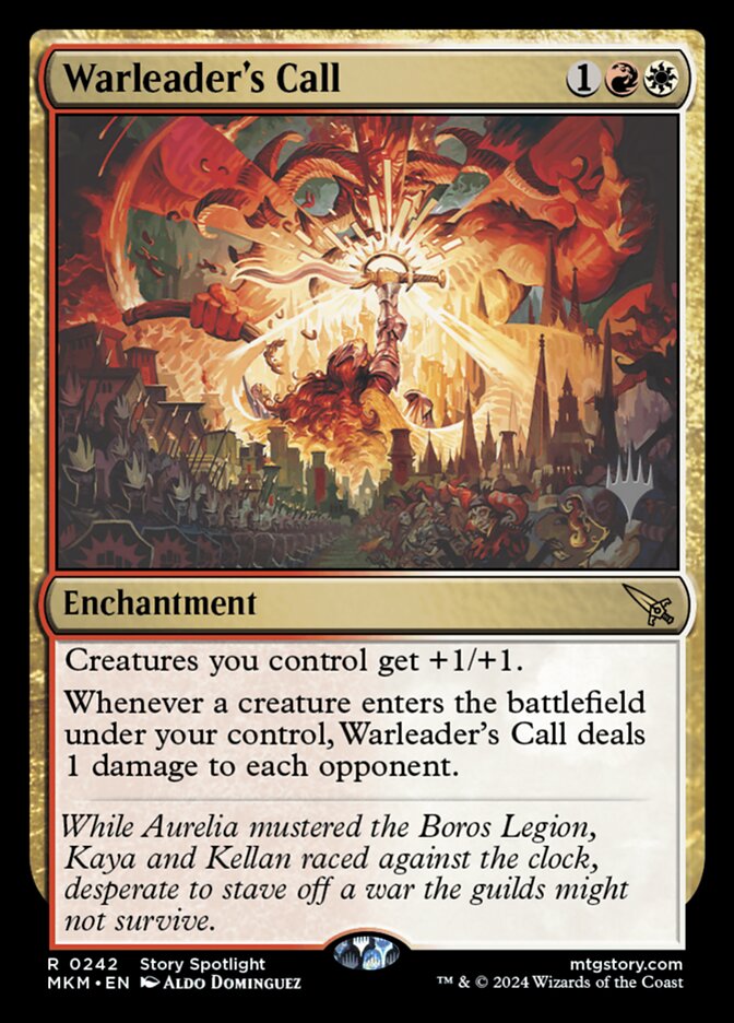 Warleader's Call pmkm 242p