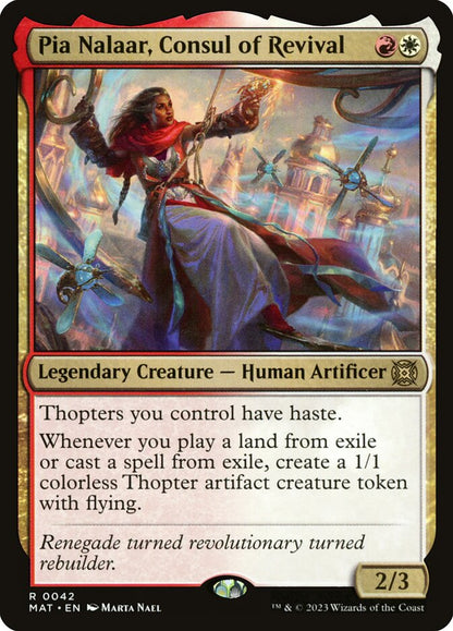 Pia Nalaar, Consul of Revival mat 42