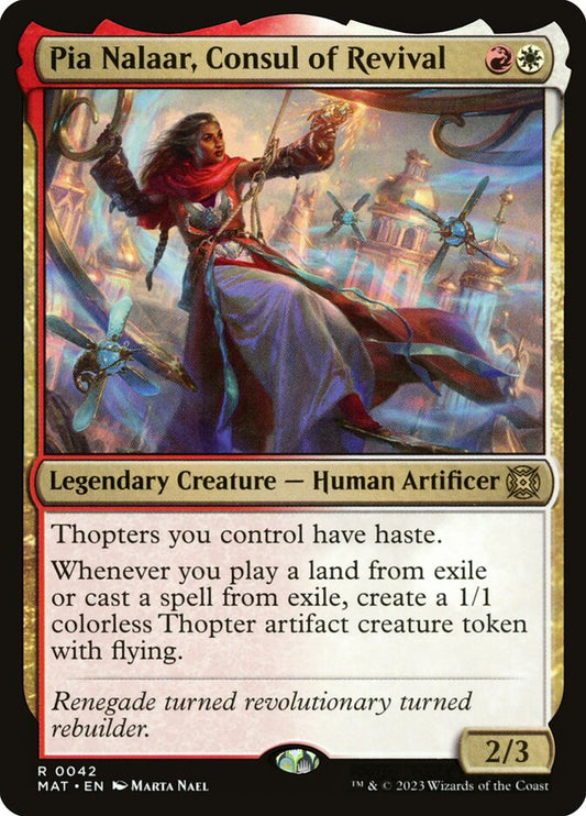 Pia Nalaar, Consul of Revival mat 42