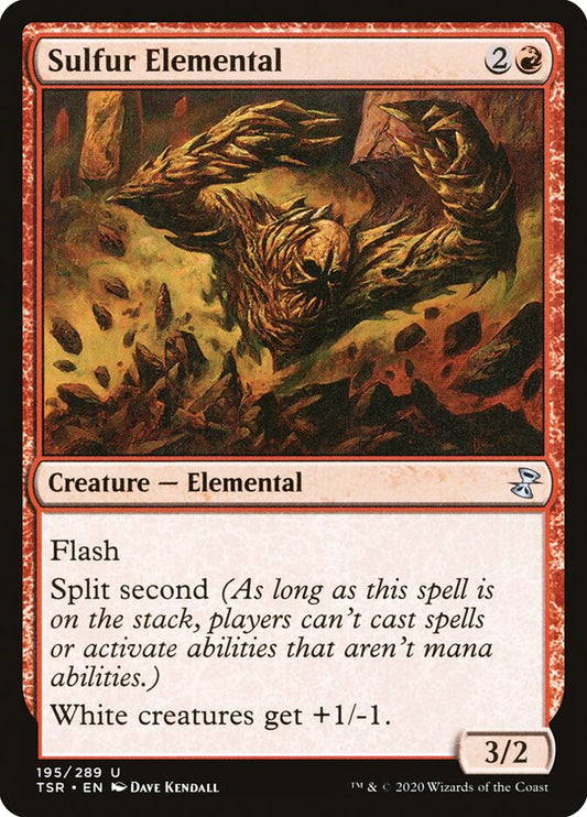 Sulfur Elemental tsr 195