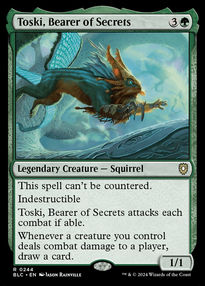 Toski, Bearer of Secrets blc 244