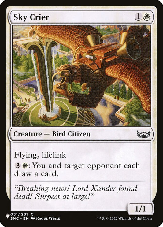 Sky Crier plst SNC-31