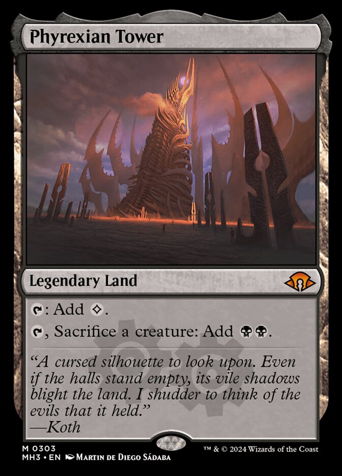 Phyrexian Tower mh3 303