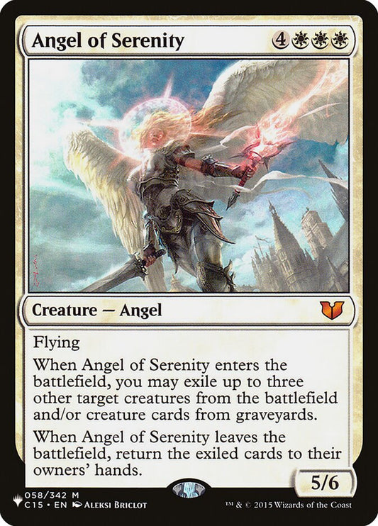 Angel of Serenity plst C15-58