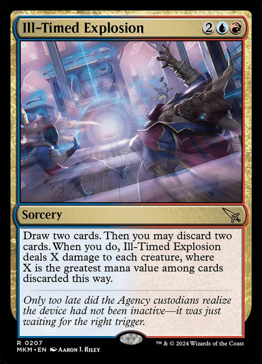 Ill-Timed Explosion mkm 207