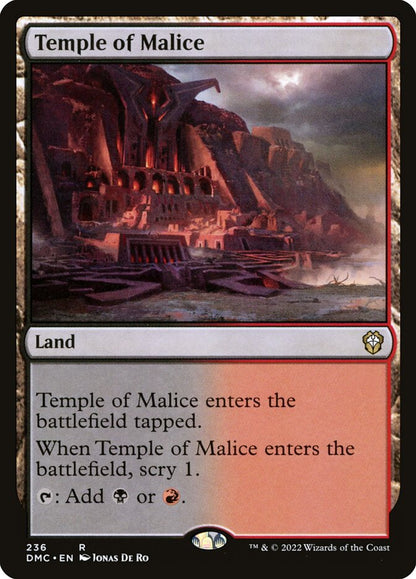 Temple of Malice dmc 236