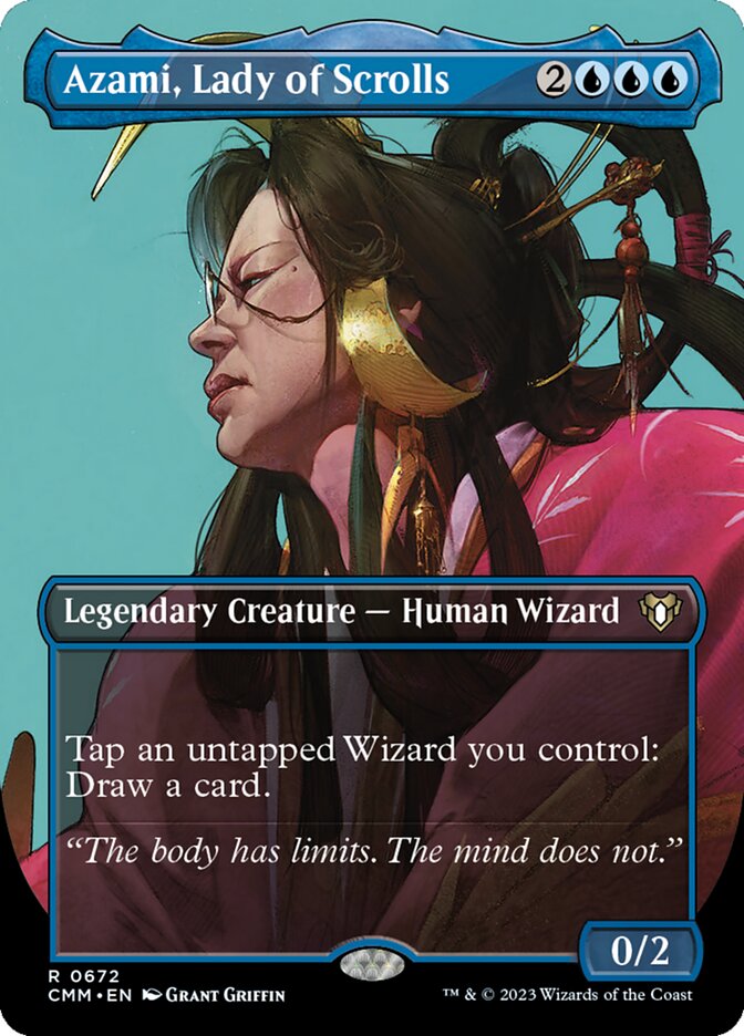 Azami, Lady of Scrolls cmm 672