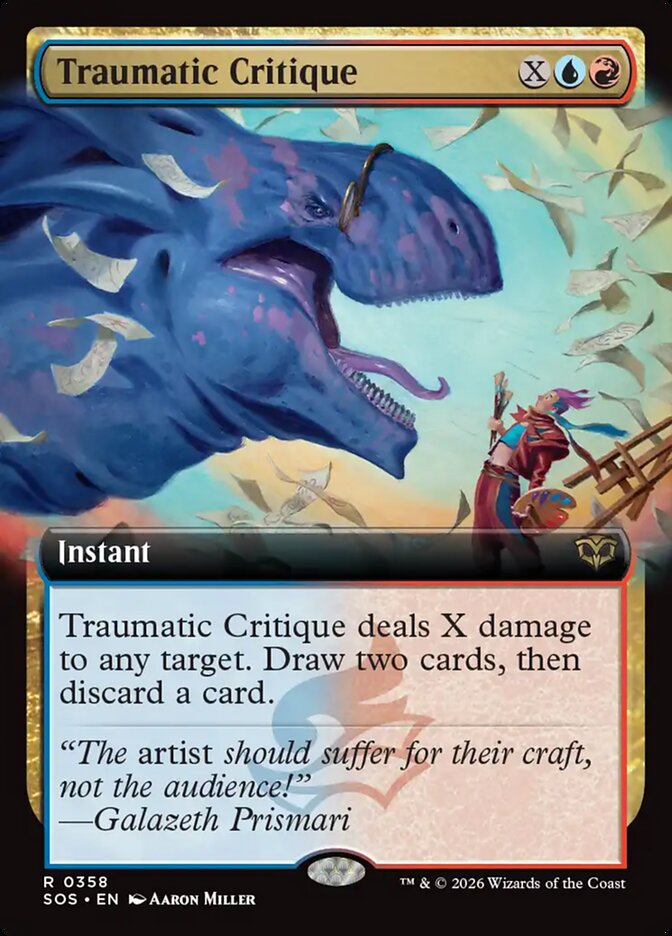 Traumatic Critique sos 358