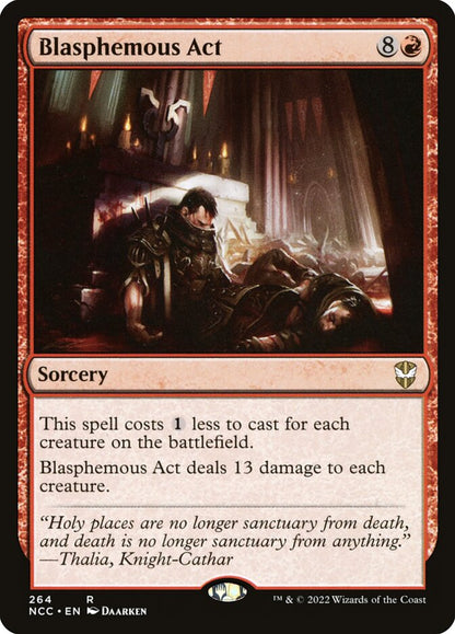 Blasphemous Act ncc 264