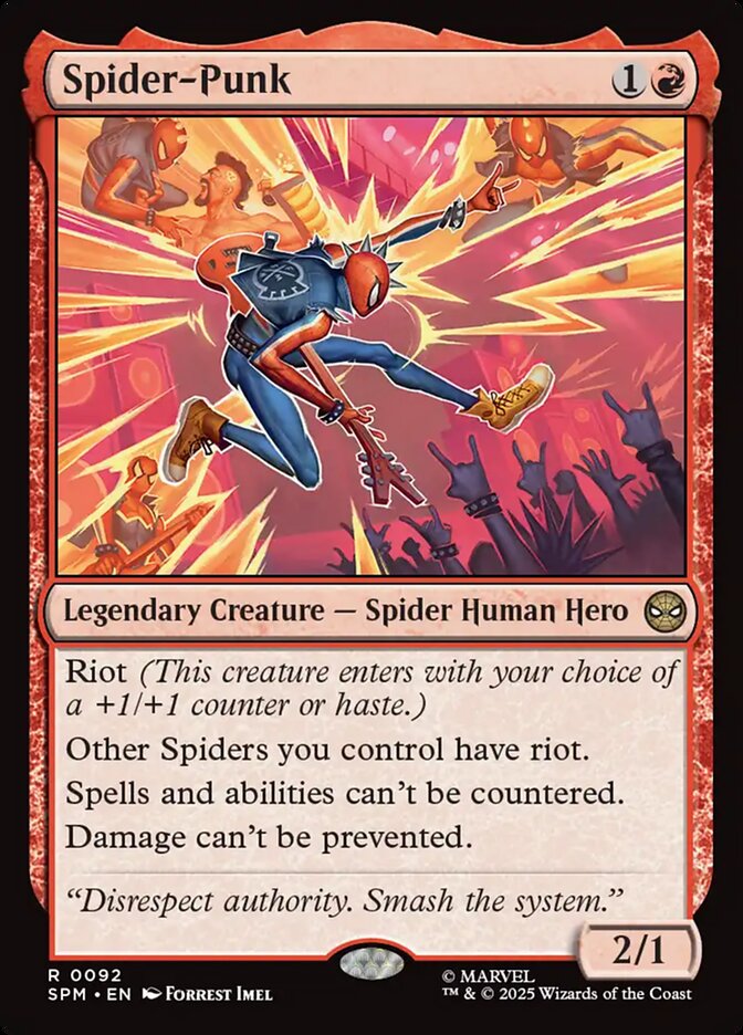 Spider-Punk spm 92