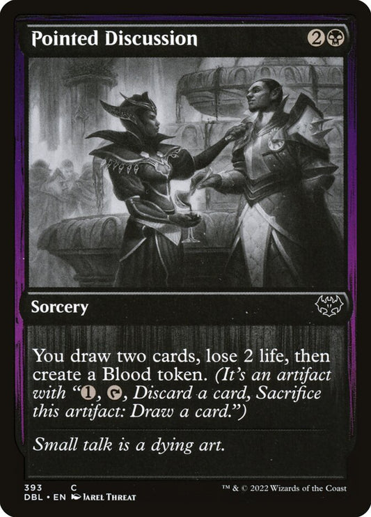 Pointed Discussion dbl 393