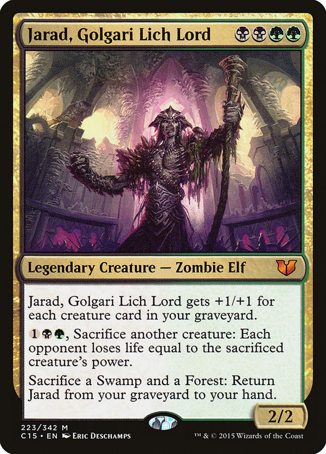 Jarad, Golgari Lich Lord c15 223