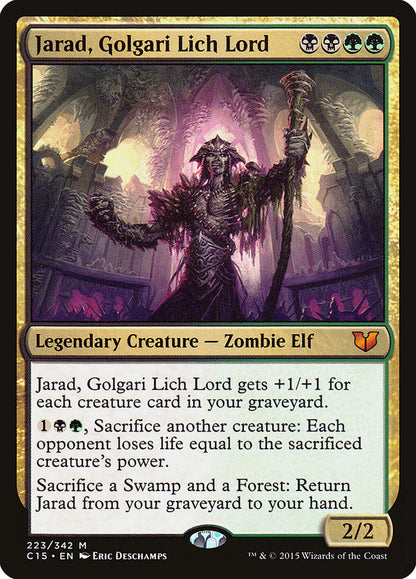 Jarad, Golgari Lich Lord c15 223