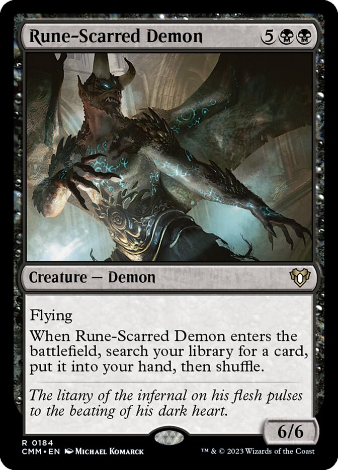 Rune-Scarred Demon cmm 184