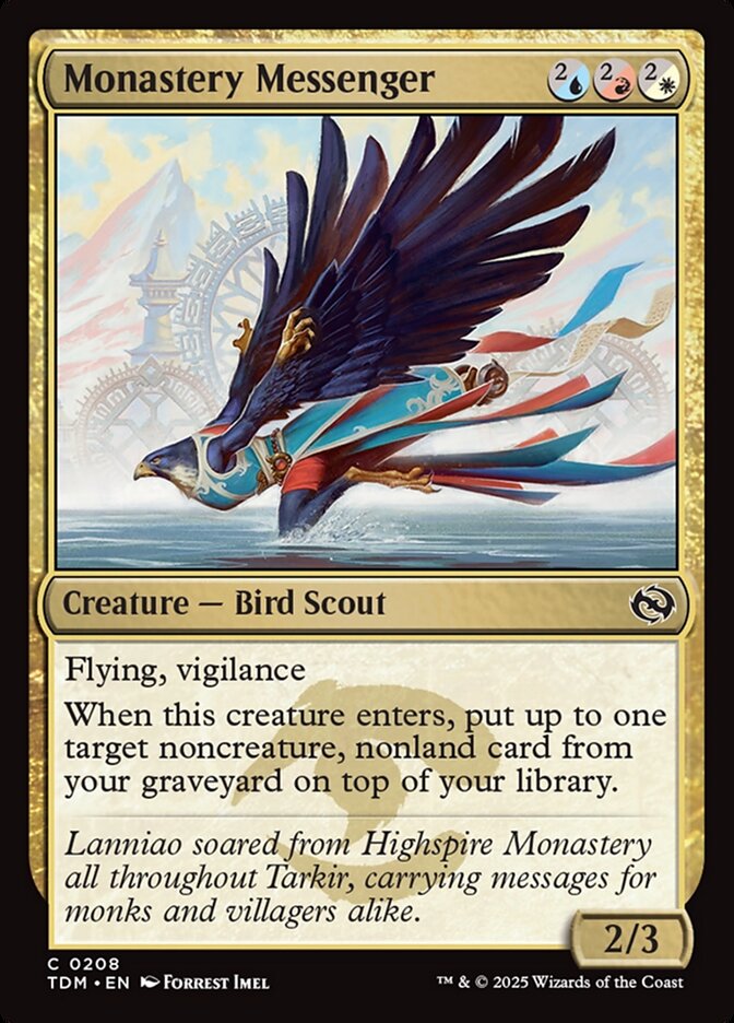 Monastery Messenger tdm 208