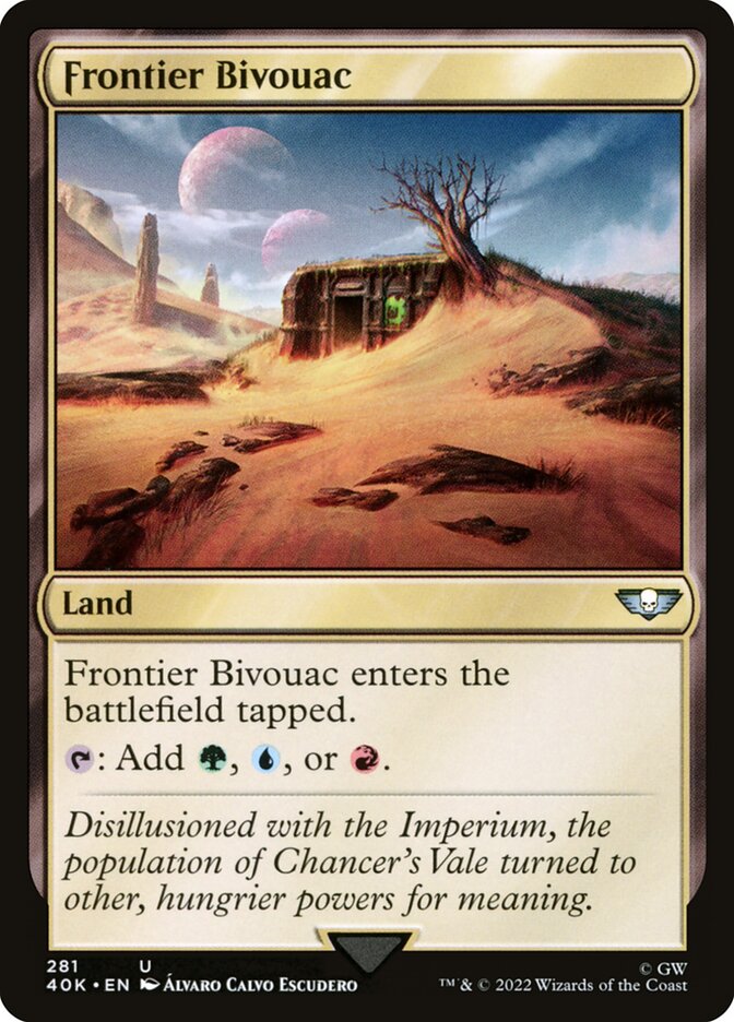 Frontier Bivouac 40k 281