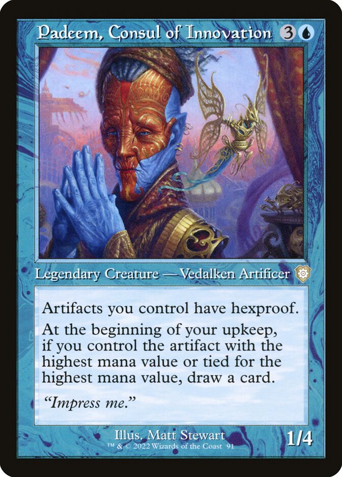 Padeem, Consul of Innovation brc 91