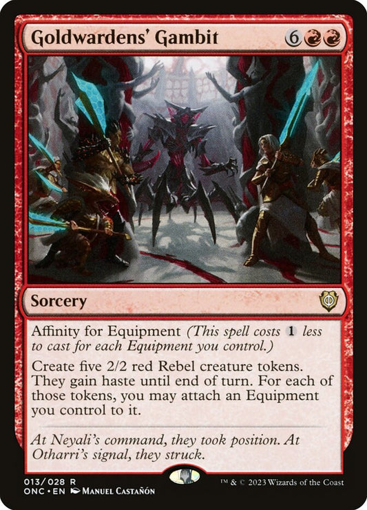 Goldwardens' Gambit onc 13