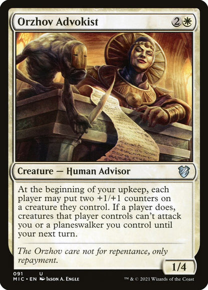 Orzhov Advokist mic 91