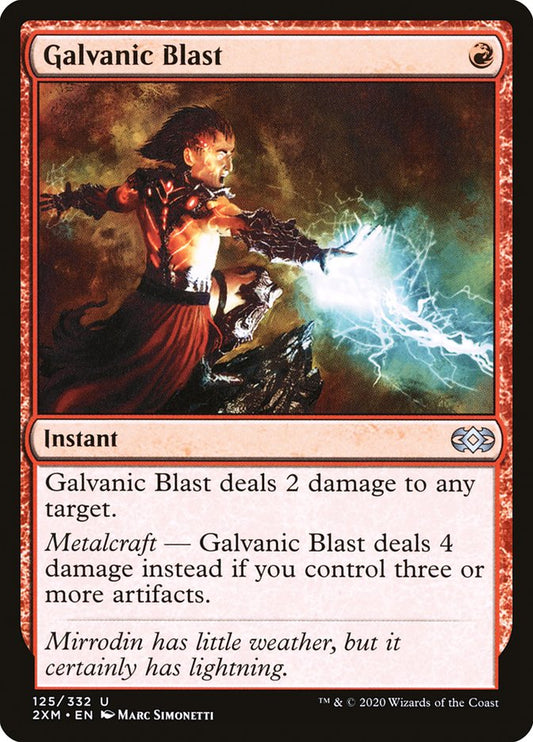 Galvanic Blast 2xm 125