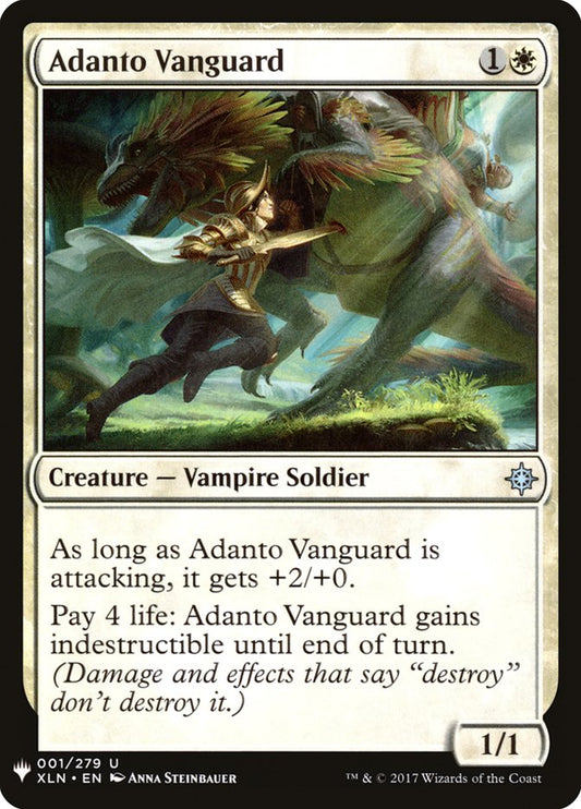 Adanto Vanguard plst XLN-1