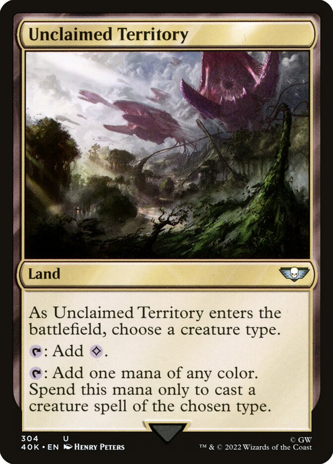 Unclaimed Territory 40k 304