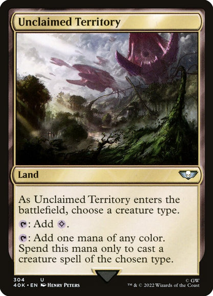 Unclaimed Territory 40k 304