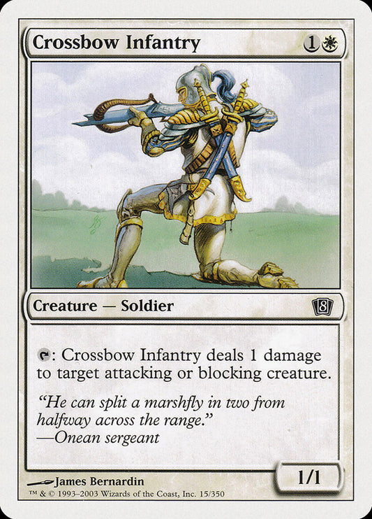 Crossbow Infantry 8ed 15