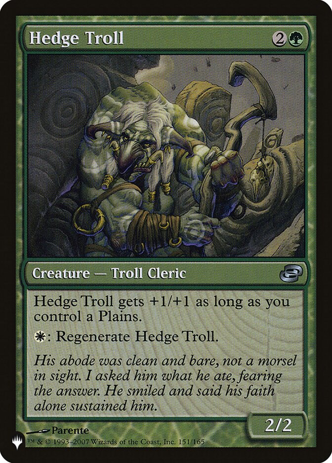 Hedge Troll plst PLC-151