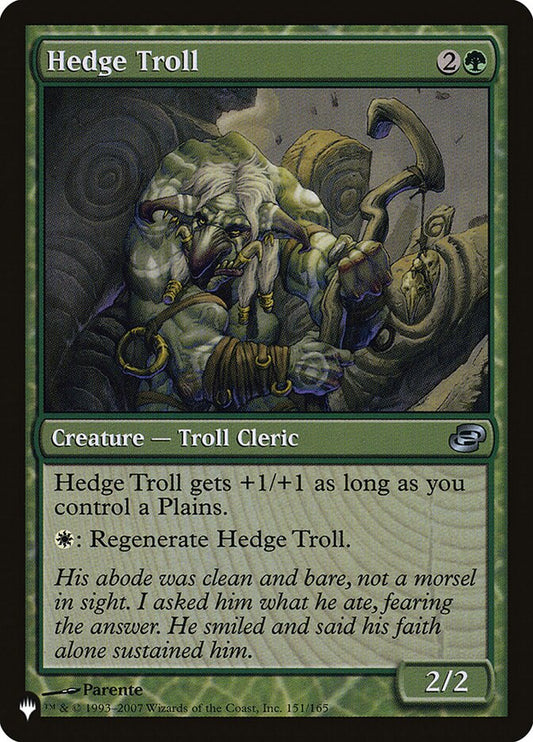 Hedge Troll plst PLC-151