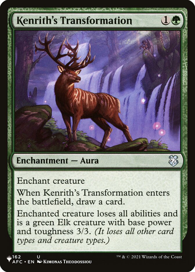 Kenrith's Transformation plst AFC-162
