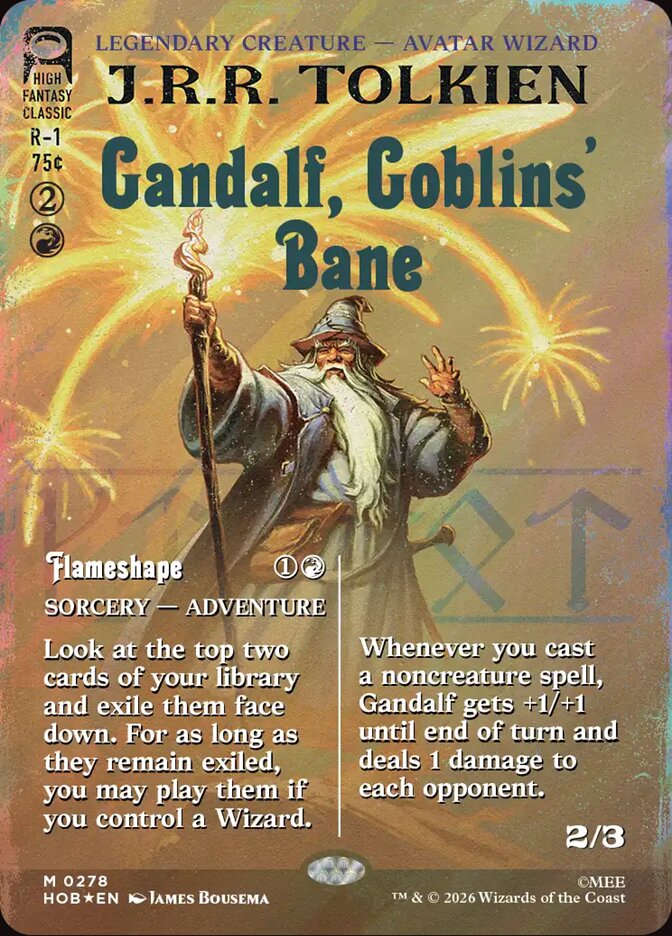 Gandalf, Goblins' Bane // Flameshape hob 278