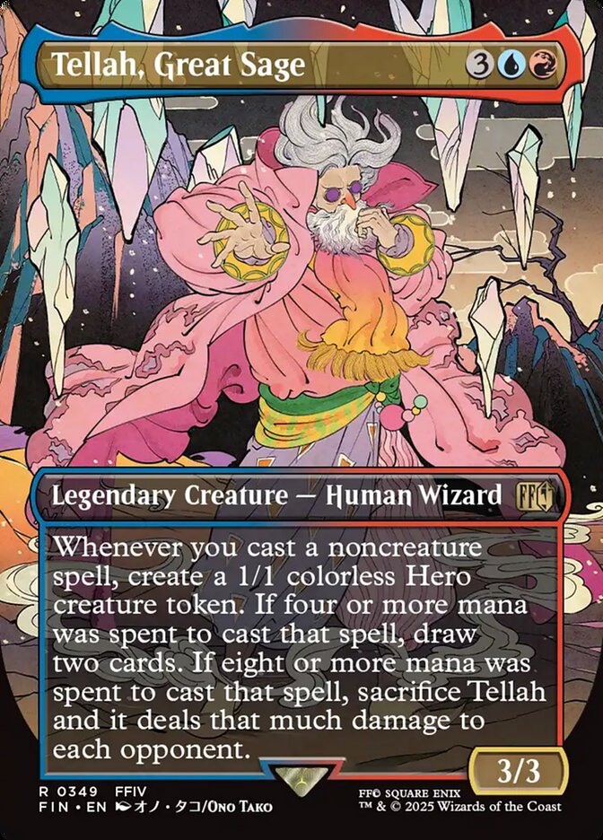 Tellah, Great Sage fin 349