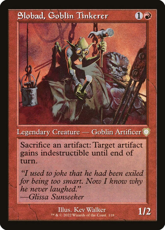 Slobad, Goblin Tinkerer brc 118