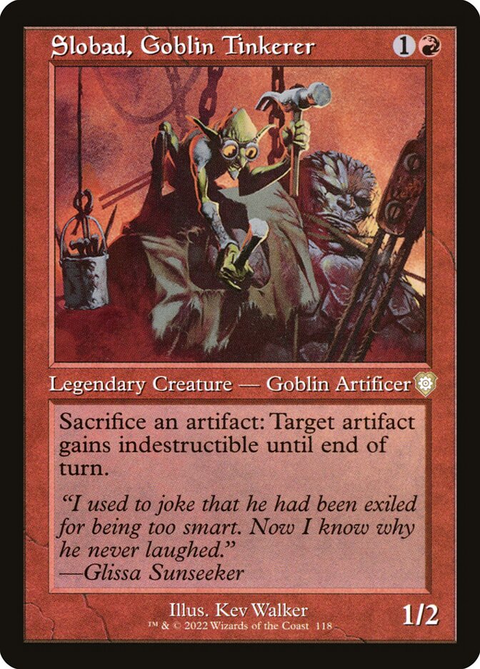 Slobad, Goblin Tinkerer brc 118