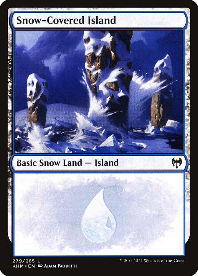 Snow-Covered Island khm 279