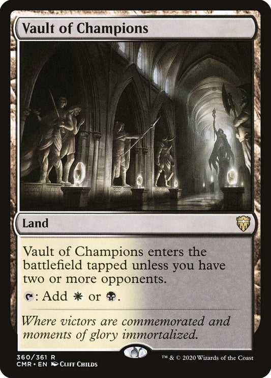 Vault of Champions cmr 360