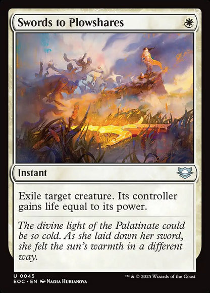 Swords to Plowshares eoc 45